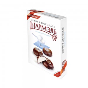 SHARMEL - CHOCOLATE-GLAZED PLOMBIR MARSHMALLOW